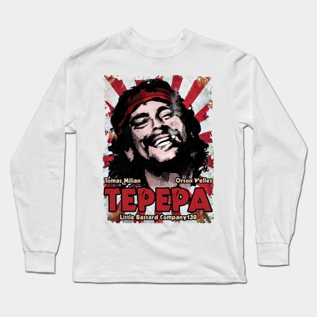 Tepepa Long Sleeve T-Shirt by LittleBastard